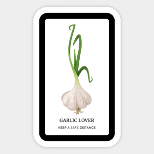 Garlic Lover Sticker